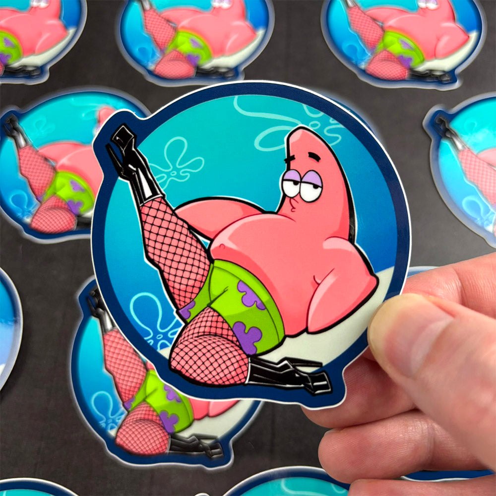 Patrick Star Kinky Boots Vinyl Sticker