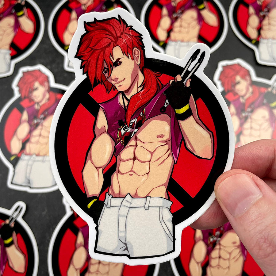 X-Men 97 Sexy Gambit Vinyl Sticker
