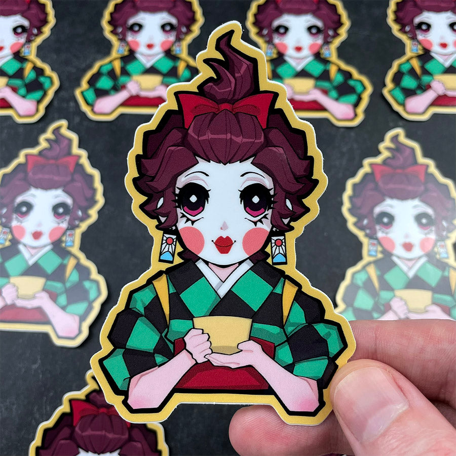 Demon Slayer Tanjiro Vinyl Sticker