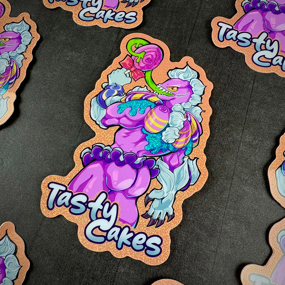 Gummy Surprise Venom Glitter Sticker