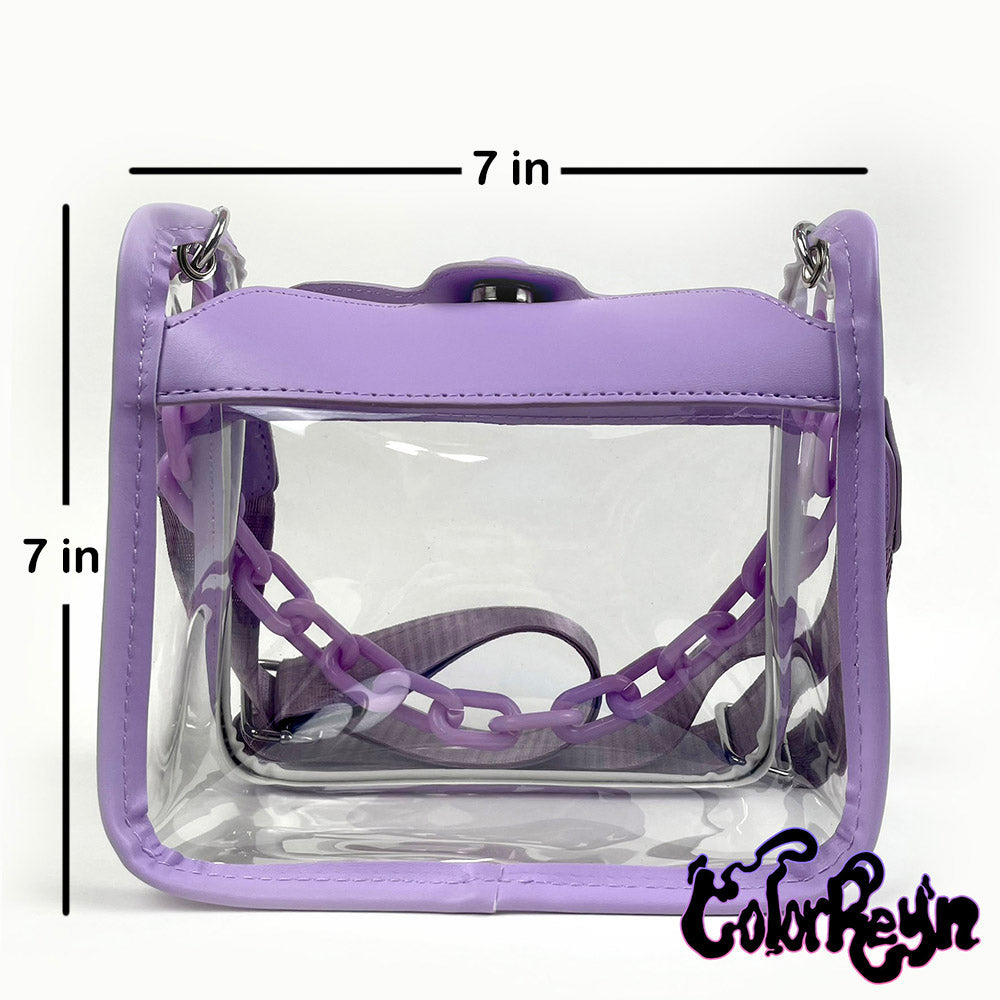 Compact Clear Crossbody Bag