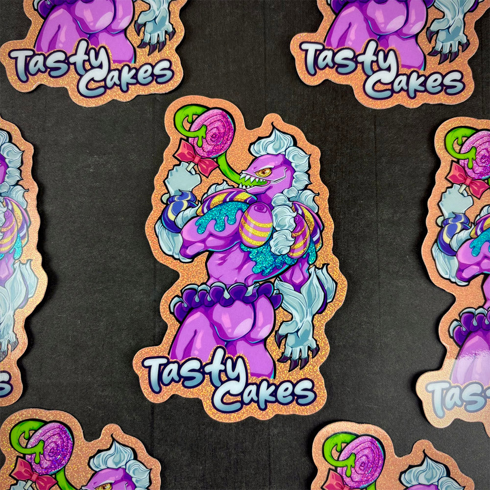 Gummy Surprise Venom Glitter Sticker