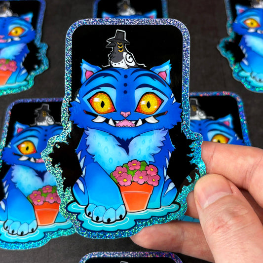 Kpop Demon Hunters The Cat Glitter Sticker