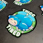 Thicc & Tired Vinyl Sticker