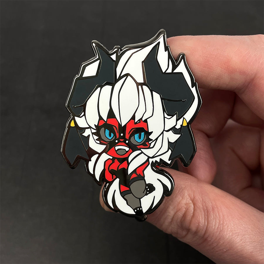 succubus enamel pin