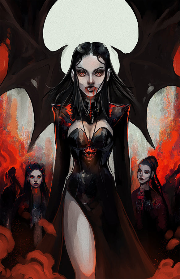 Brides of Dracula 11x17 Giclee Art Print