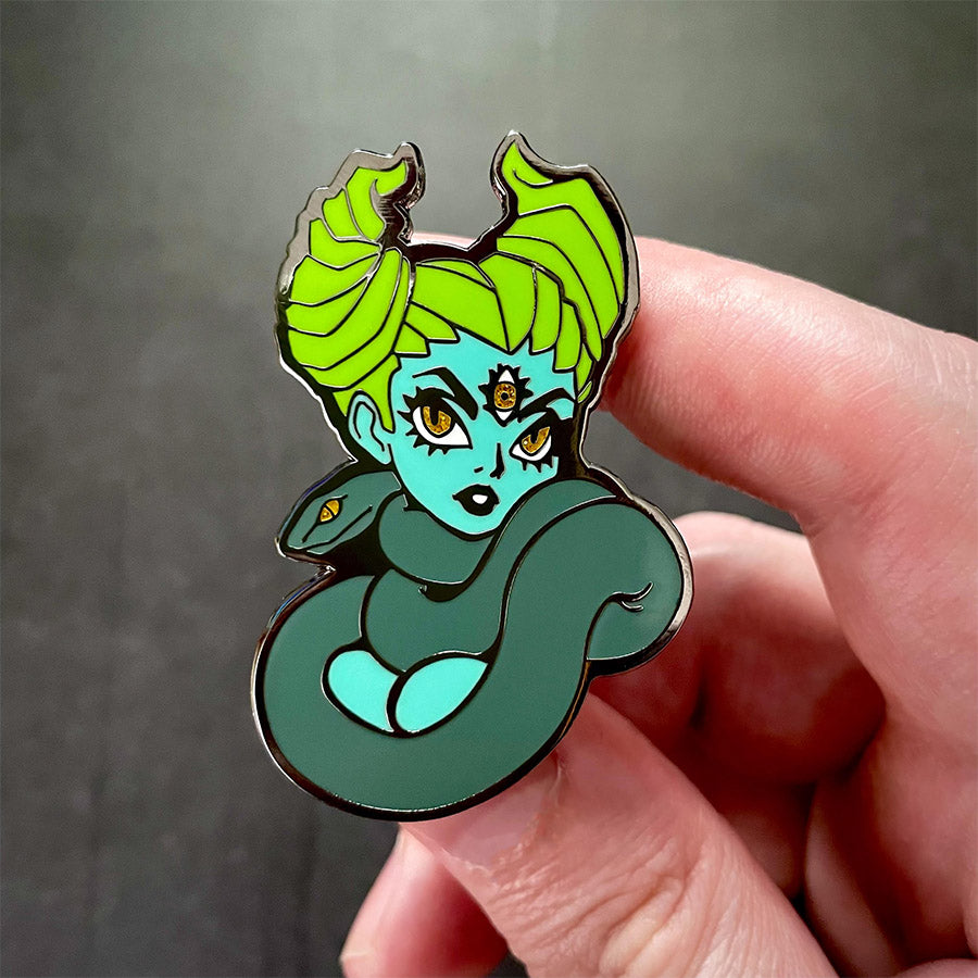 Lady Viper Hard Enamel Pin