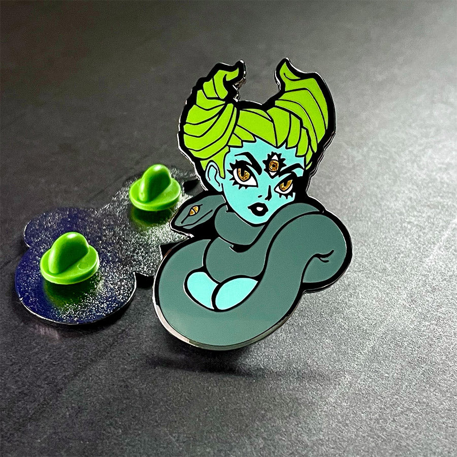 Lady Viper Hard Enamel Pin