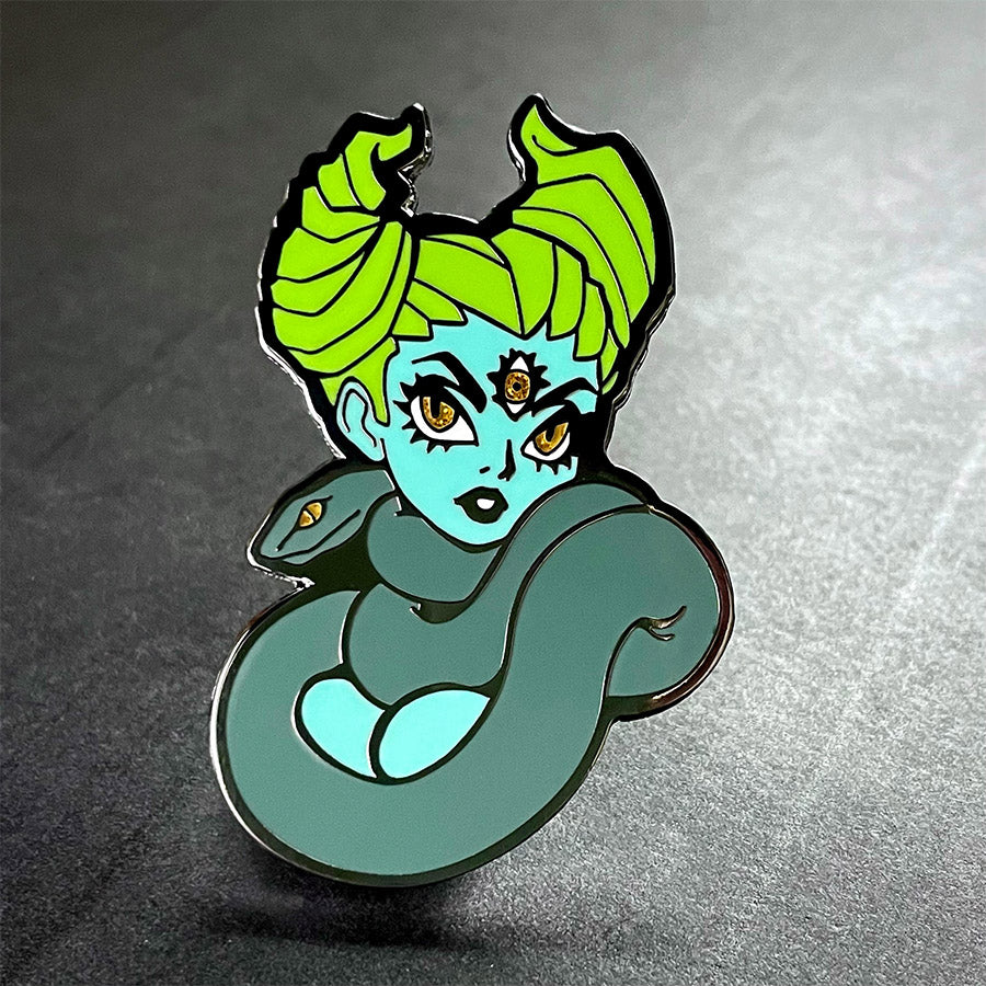 Lady Viper Hard Enamel Pin